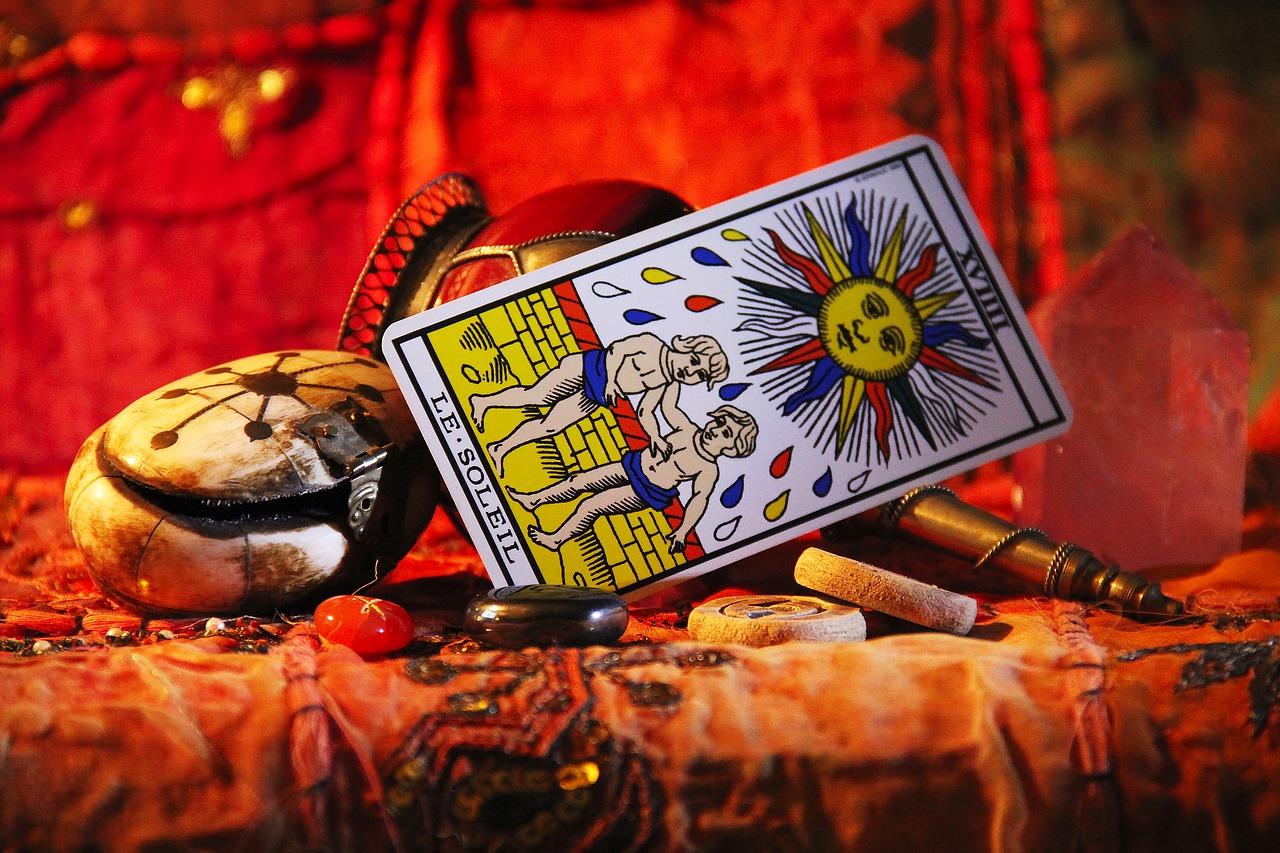 tarot, cards, clairvoyance